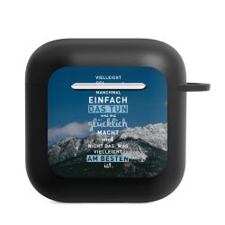 Apple AirPods Hülle schwarz
