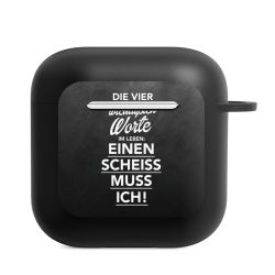 Apple AirPods Hülle schwarz