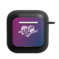 Apple AirPods Hülle schwarz