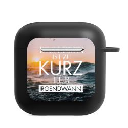 Apple AirPods Hülle schwarz