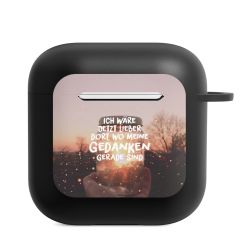 Apple AirPods Hülle schwarz