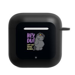 Apple AirPods Hülle schwarz