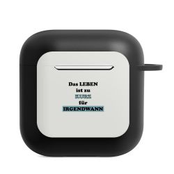 Apple AirPods Hülle schwarz