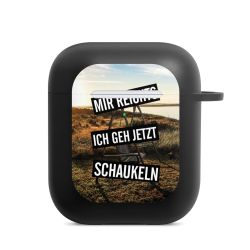 Apple AirPods Hülle schwarz