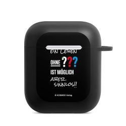 Apple AirPods Hülle schwarz