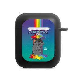 Apple AirPods Hülle schwarz