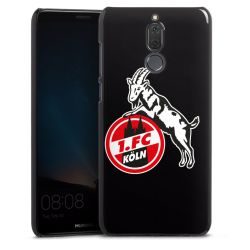 FC Köln Offizielles Lizenzprodukt EffZeh DeinDesign Hard Case kompatibel mit Huawei Mate 10 lite Schutzhülle schwarz Smartphone Backcover 1 