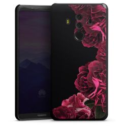 Rose vintage su nero