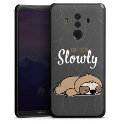 Just Do It Slowly Sloth Grey