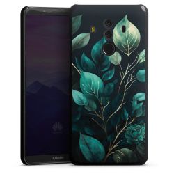 Eukalyptus dunkler Hintergrund