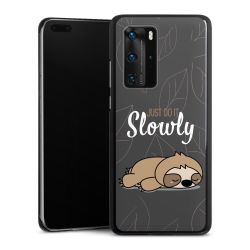 Just Do It Slowly Sloth Grey