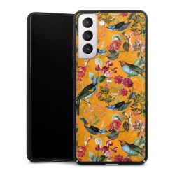 Vogels Bloemen Behang