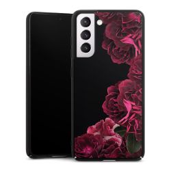 Rose vintage su nero