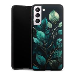 Eukalyptus dunkler Hintergrund
