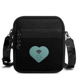 Home Is Where The Dog Is - Noir sur turquoise