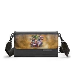 Handy Clutch mit Gurtband