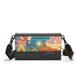 Handy Clutch mit Gurtband