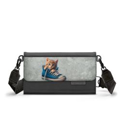 Handy Clutch mit Gurtband