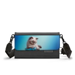 Handy Clutch mit Gurtband