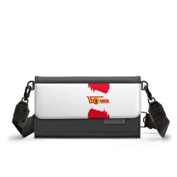 Handy Clutch mit Gurtband