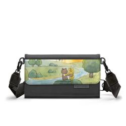 Handy Clutch mit Gurtband