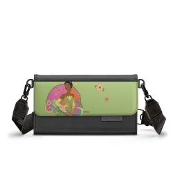 Handy Clutch mit Gurtband