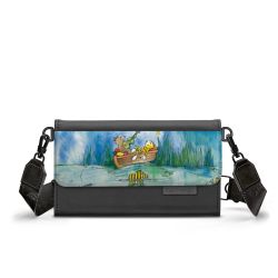 Handy Clutch mit Gurtband