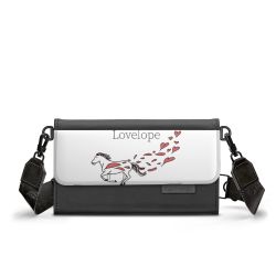 Handy Clutch mit Gurtband