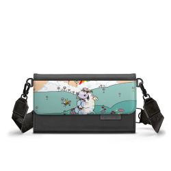 Handy Clutch mit Gurtband