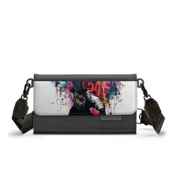 Handy Clutch mit Gurtband