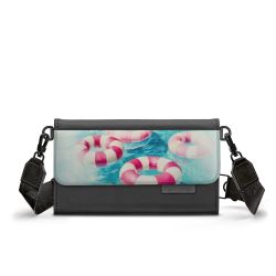 Handy Clutch mit Gurtband