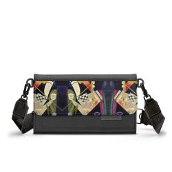 Handy Clutch mit Gurtband