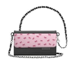 Schleifen Muster Rot Pink