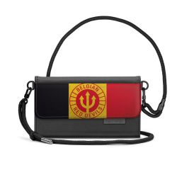 Handy Clutch mit Stoffband