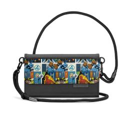 Handy Clutch mit Stoffband