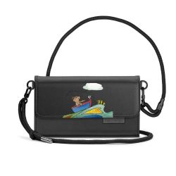 Handy Clutch mit Stoffband