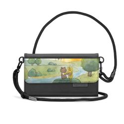 Handy Clutch mit Stoffband