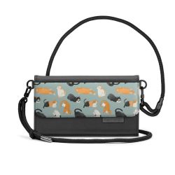 Handy Clutch mit Stoffband