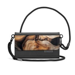 Handy Clutch mit Stoffband