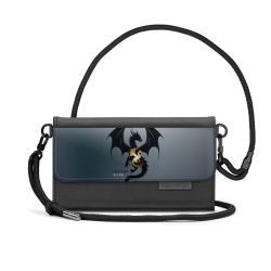 Handy Clutch mit Stoffband