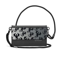 Handy Clutch mit Stoffband