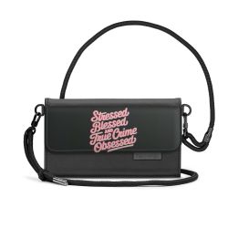 Handy Clutch mit Stoffband