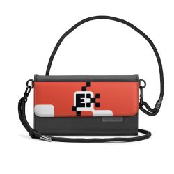 Handy Clutch mit Stoffband