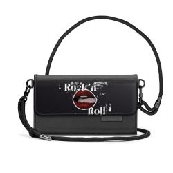 Handy Clutch mit Stoffband