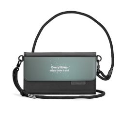 Handy Clutch mit Stoffband