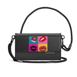 Handy Clutch mit Stoffband