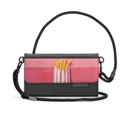 Handy Clutch mit Stoffband