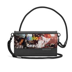 Handy Clutch mit Stoffband