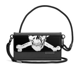 Handy Clutch mit Stoffband