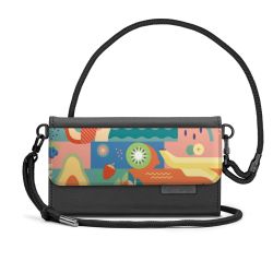 Handy Clutch mit Stoffband